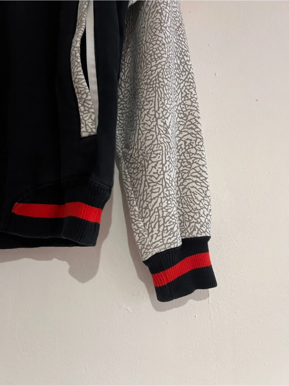 Vintage Nike Air Jordan Spike Lee Zip Up Hoodie Size Large Men’s Rare Patches